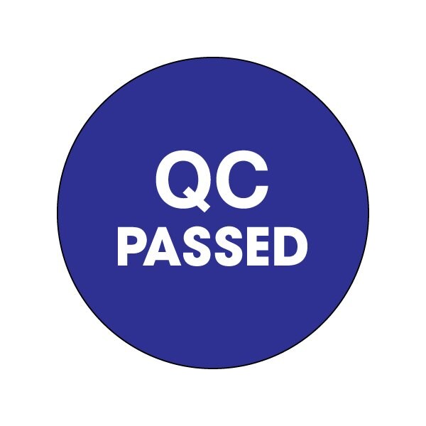Bsc Preferred 2'' Circle - ''QC Passed'' Blue Labels BUY00019838 - main